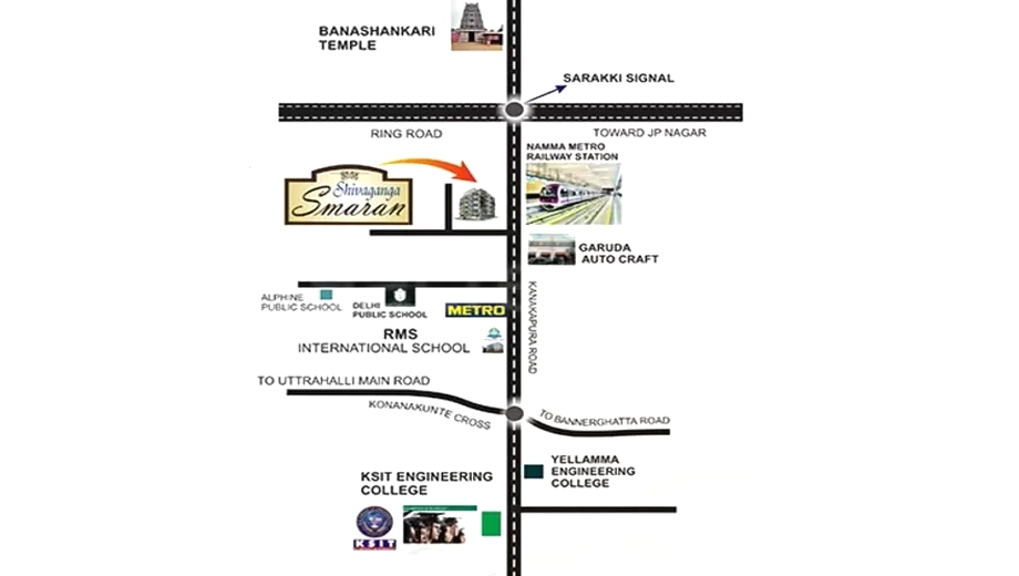 Location of Shivaganga Smaran in Mysore Road, Bangalore - Image 404895