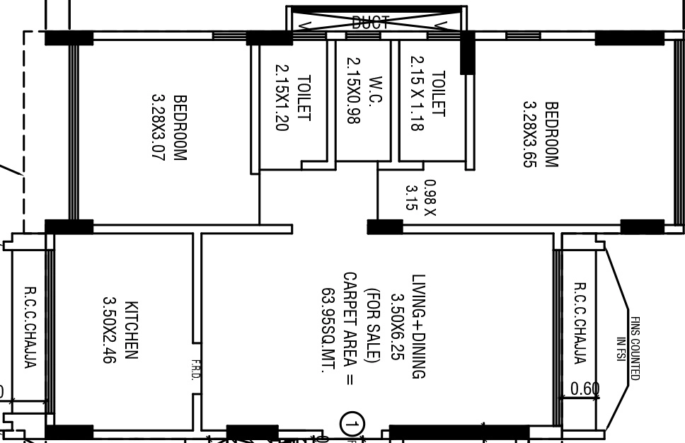 2 BHK Flat in Suraj Lumiere in Dadar West, Mumbai - Image 919082