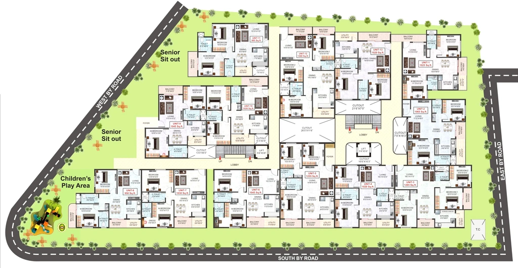 Master Plan of Shivaganga Vallabha in Doddakallasandra, Bangalore - Image 404913