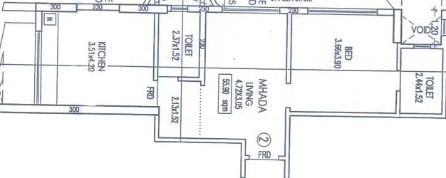 1 BHK Flat in Suraj Mangirish in Mahim West, Mumbai - Image 919084