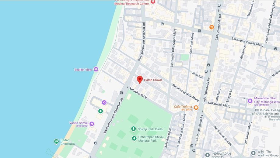 Location of Harsh Crown in Dadar West, Mumbai - Image 405064