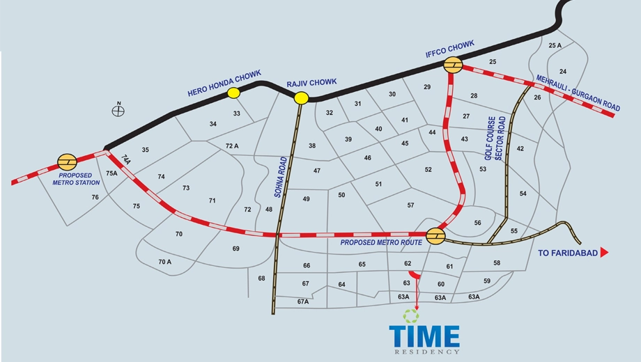 Location of Dhoot Time Residency - Image 405109