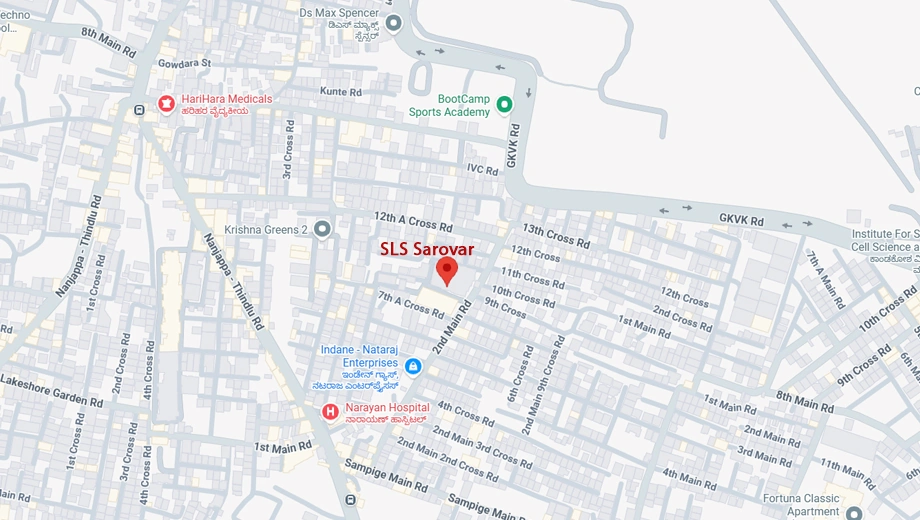 Location of SLS Sarovar - Image 405182