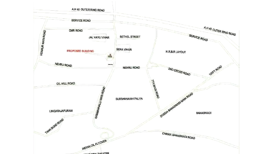 Location of Thiru Margadarshi Ashwini Enclave - Image 405173