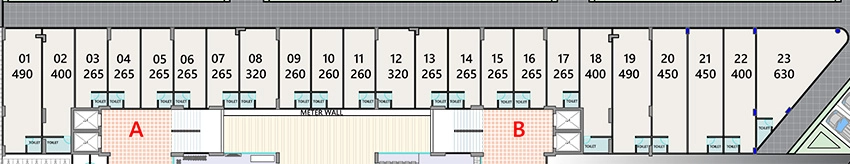 Floor Plan of Commercial Rajyash Ridge in Vasna, Ahmedabad - Image 405215