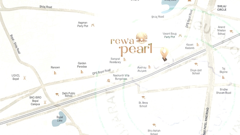 Location of Commercial RK Rewa Pearl - Image 405225