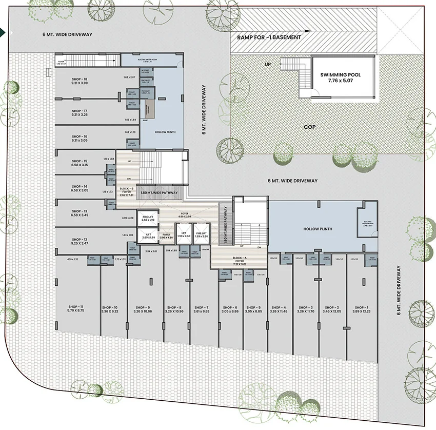 Master Plan of Sarvasva Abode in Bhadaj, Ahmedabad - Image 405261
