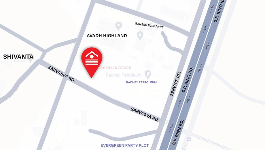 Location of Commercial Sarvasva Abode - Image 405275