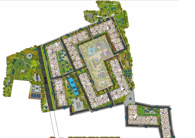 Master Plan of Casagrand Holachennai in Sholinganallur, Chennai - Image 405311
