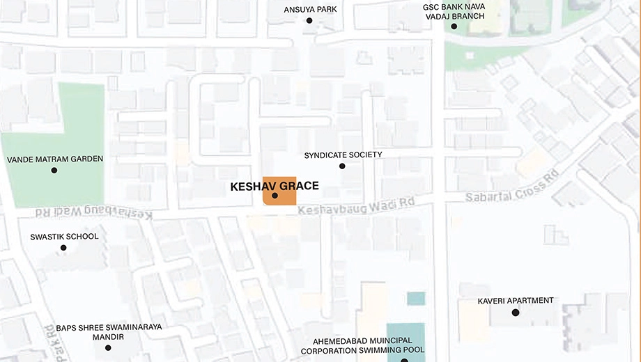 Location of Sheetal Keshav Grace in Nava Vadaj, Ahmedabad - Image 405314