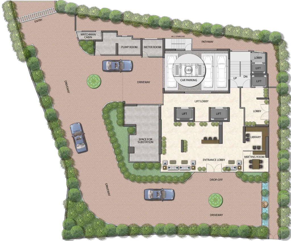 Master Plan of Aakash Sapphire in Mahim West, Mumbai - Image 405615