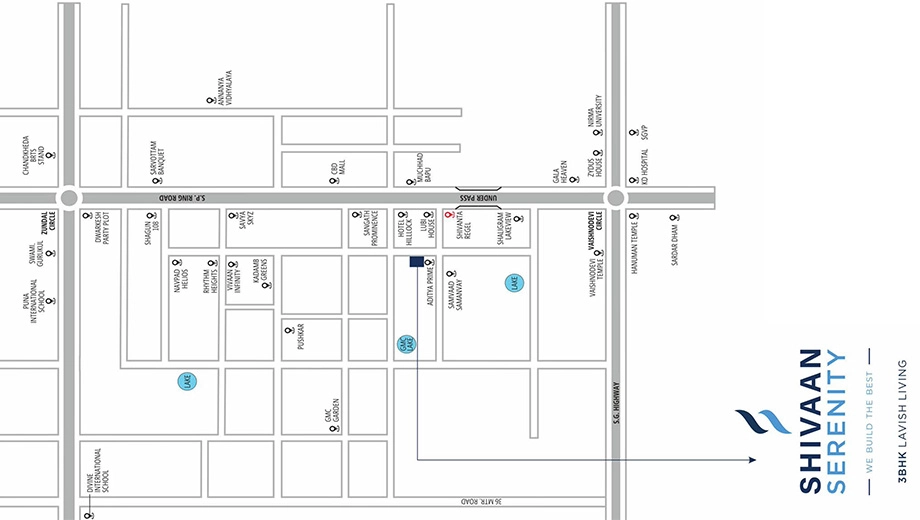 Location of Commercial Shivaan Serenity - Image 405348
