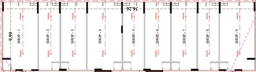 Floor Plan of Commercial Shree Shreemad Family 2 in Nikol, Ahmedabad - Image 405376