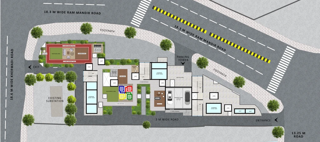 Master Plan of Agrawals Phoenix in Bandra East, Mumbai - Image 405621