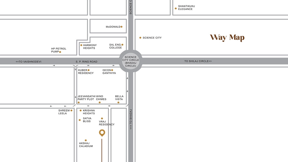 Location of Shreemad 94 - Image 405400