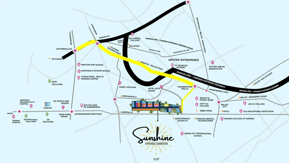 Location of Joy Sunshine - Image 405422