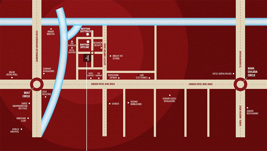 Location of The Rhythm Elevate - Image 405438