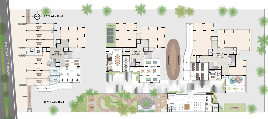 Master Plan of United Artemis in Nava Naroda, Ahmedabad - Image 405457