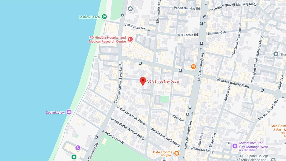 Location of VCA Shree Nav Dadar - Image 406081