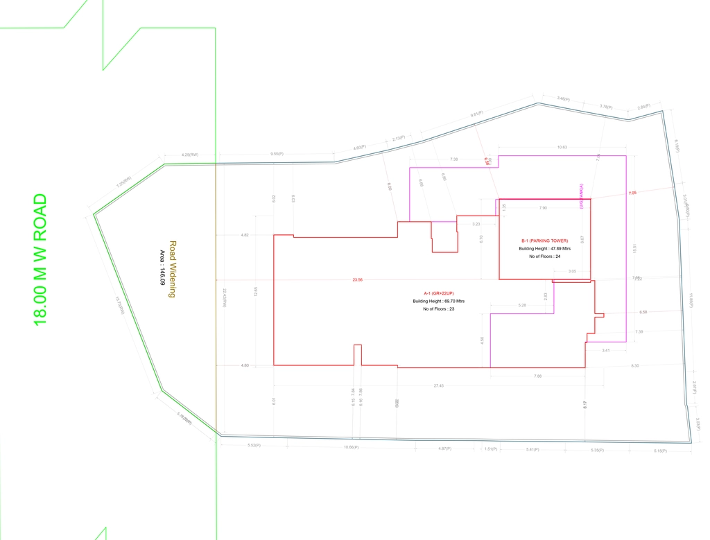 Master Plan of LIS Hussain Excellency in Mira Road East, Thane - Image 406146