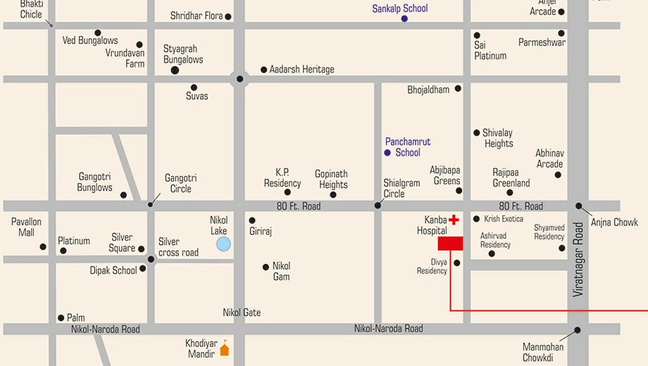 Location of Commercial Vaghamshi Sahitya Heaven - Image 405471
