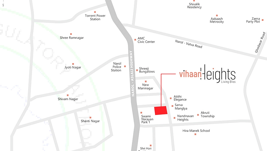 Location of Vihaan Heights - Image 405482