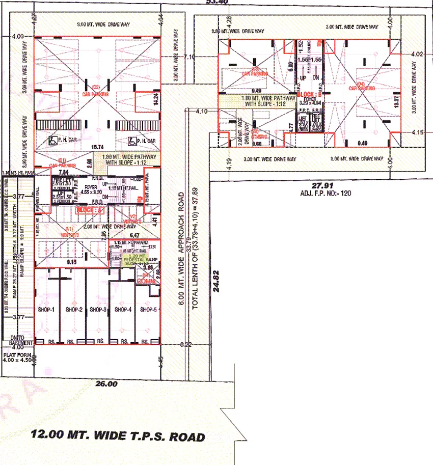 Master Plan of Vihaan Heights in Narolgam, Ahmedabad - Image 405483