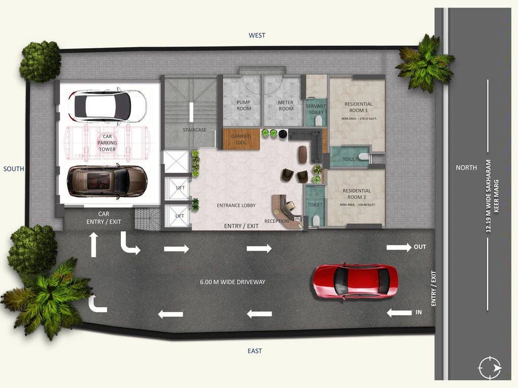 Master Plan of Karpur Heights in Mahim West, Mumbai - Image 405897