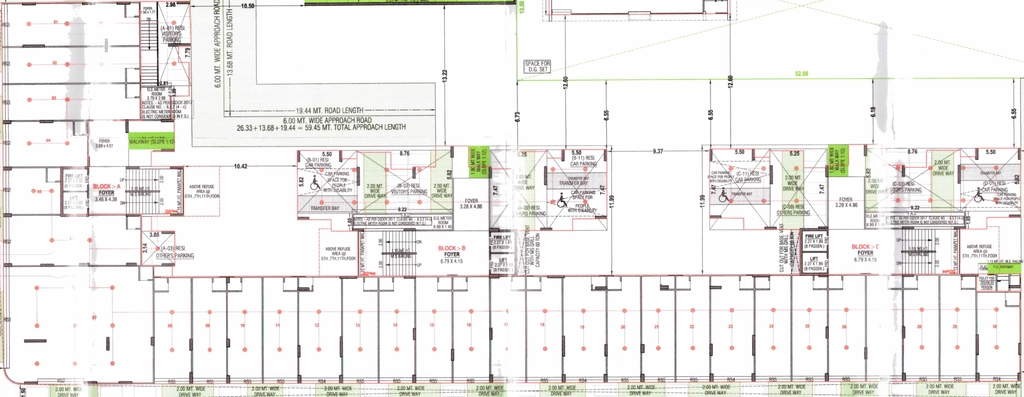 Floor Plan of Commercial Yug Vincitore Vintage in Vastral, Ahmedabad - Image 405534