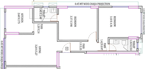 2 BHK Flat in Suraj St Anthony Apartment in Mahim West, Mumbai - Image 919302