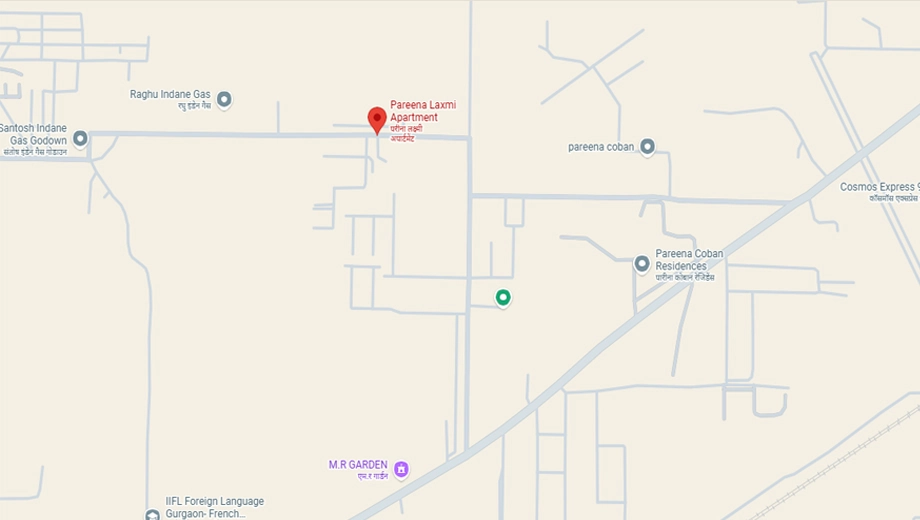 Location of Pareena Laxmi Apartment - Image 405636