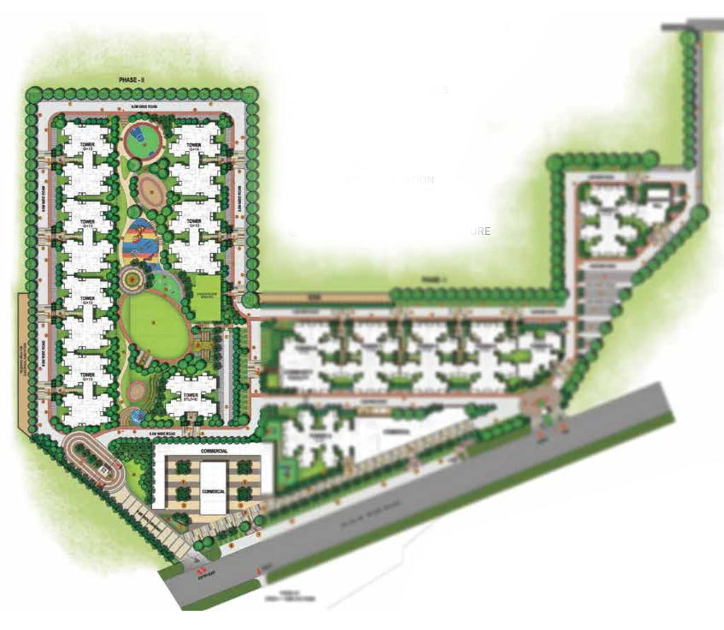 Master Plan of Signature Global Orchard Avenue 2 in Sector 93, Gurgaon - Image 405662