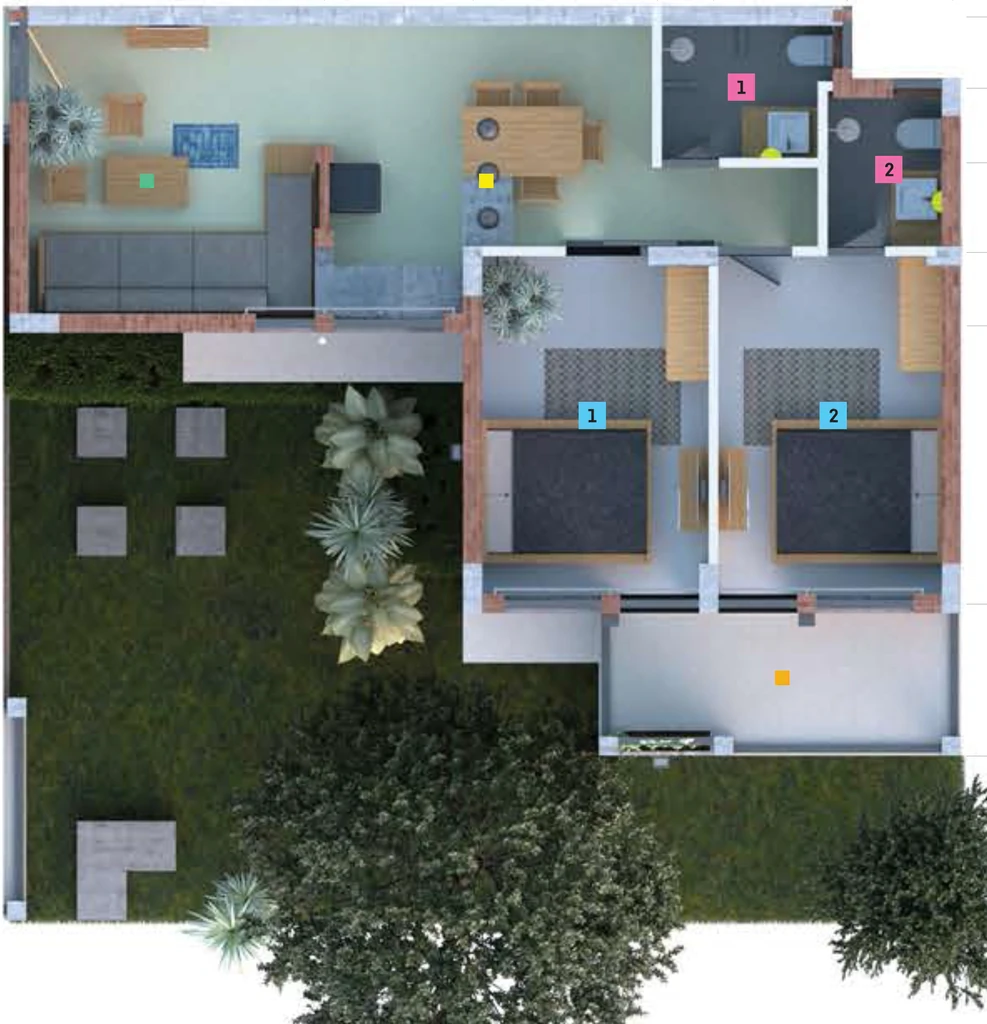 2 BHK Flat in Trisara Our Homes 3 in Sohna Road, Gurgaon - Image 919134