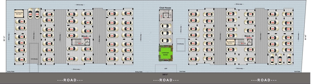 Master Plan of Stepsstone Viraam in Kattupakkam, Chennai - Image 405698