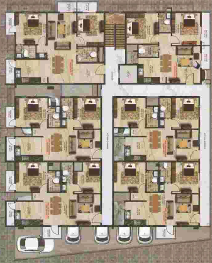 Floor Plan of Sri Lakshmi Venkateshwara Swamy in Old Airport Road, Bangalore - Image 405721