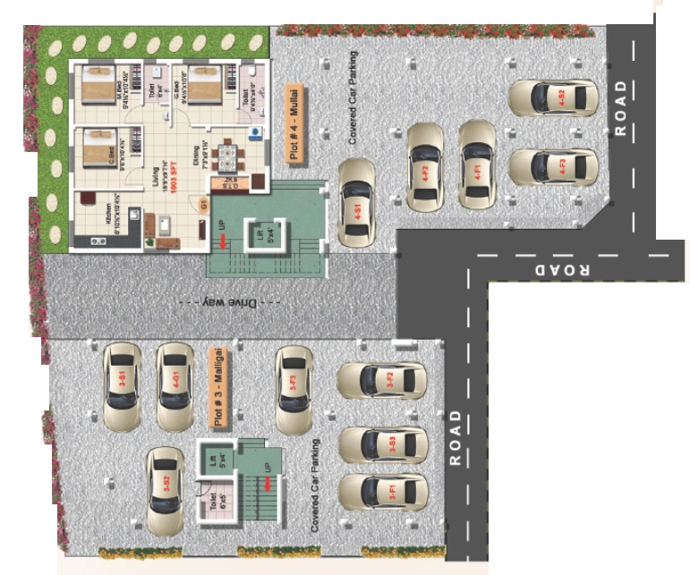 Master Plan of StepsStone Ranjan in Saligramam, Chennai - Image 405735