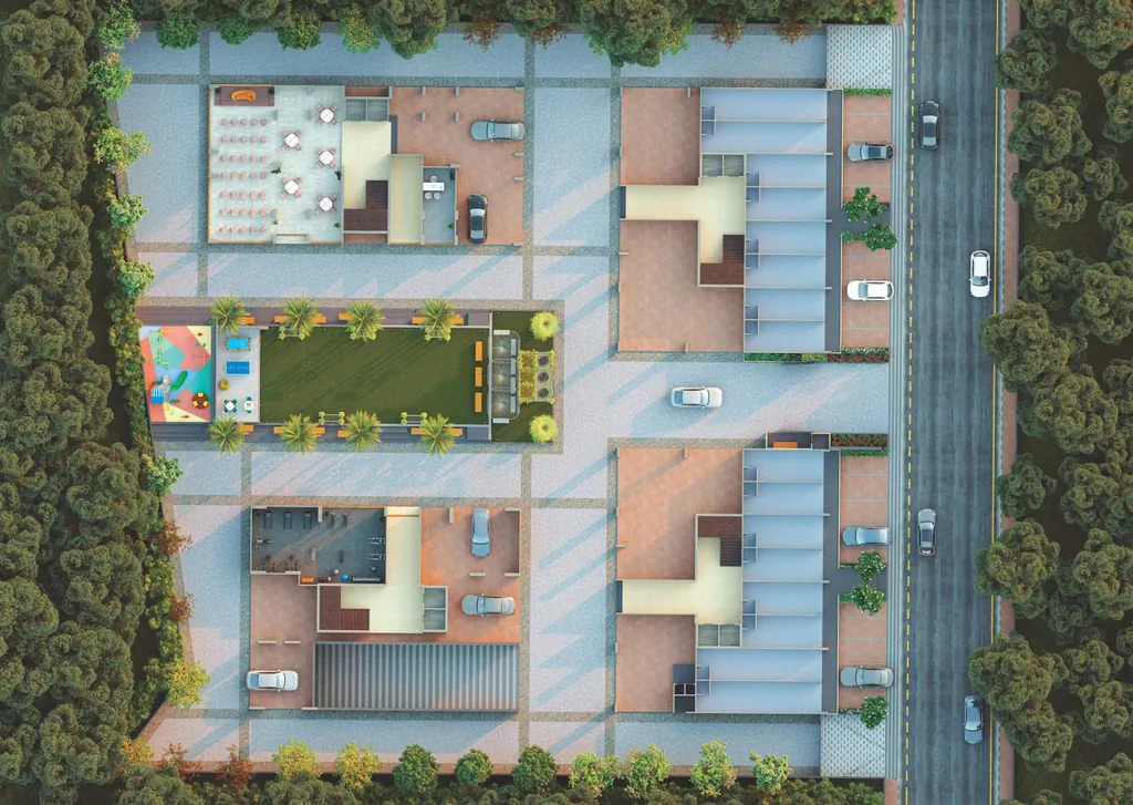 Master Plan of Commercial Advith Elegance in Bopal, Ahmedabad - Image 405746