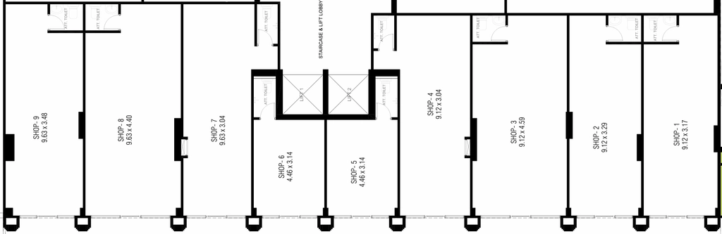Floor Plan of Commercial Dhruv Satsang Lavish in Shilaj, Ahmedabad - Image 405758