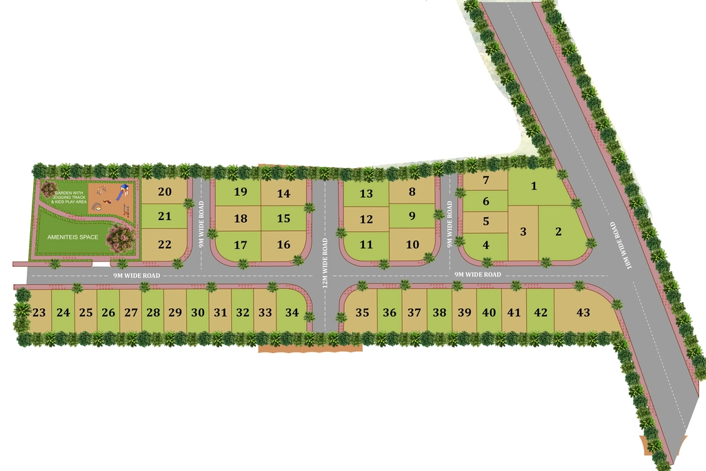 Master Plan of Udaan Ayodhya Nagari in Dindoli, Surat - Image 406569
