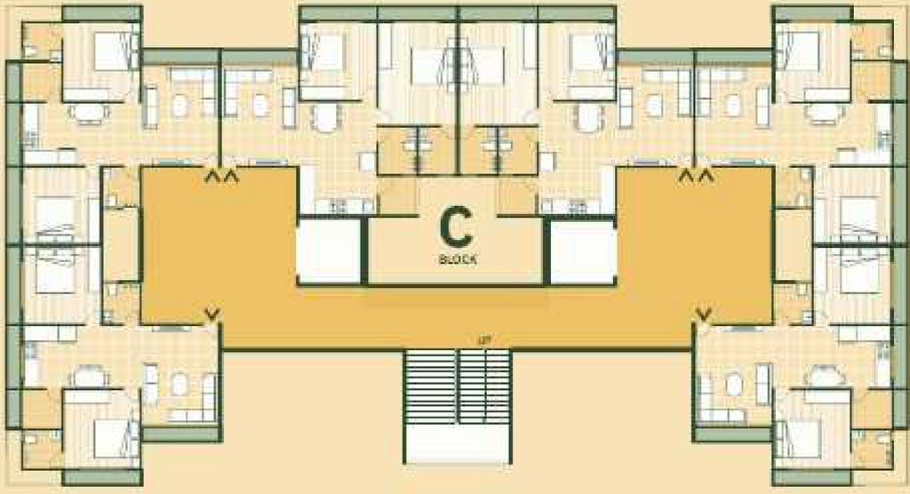 Floor Plan of RJ Madhuban Kadamb in Sarkhej, Ahmedabad - Image 405797