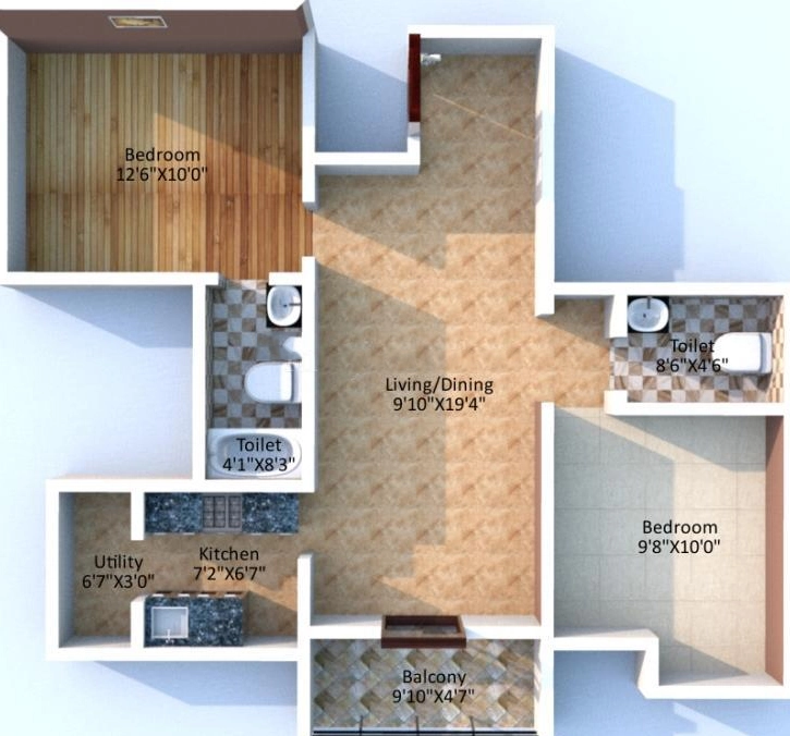2 BHK Flat in Jains Devasena in Saravanampatti, Coimbatore - Image 919187
