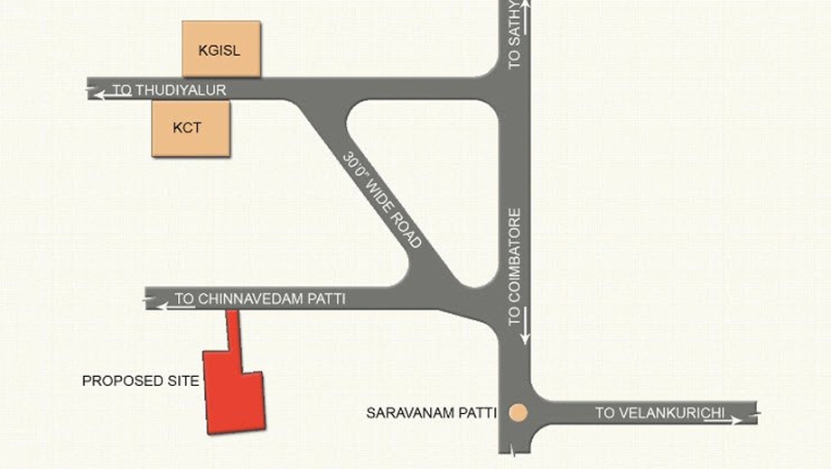 Location of Jains Devasena in Saravanampatti, Coimbatore - Image 405814