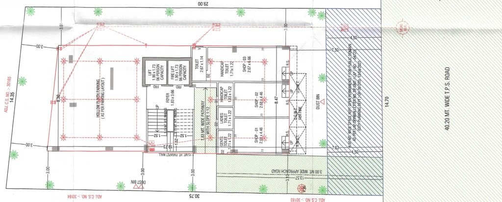 Master Plan of Rahematkhan Mohammedi Residency in Dani Limda, Ahmedabad - Image 405820