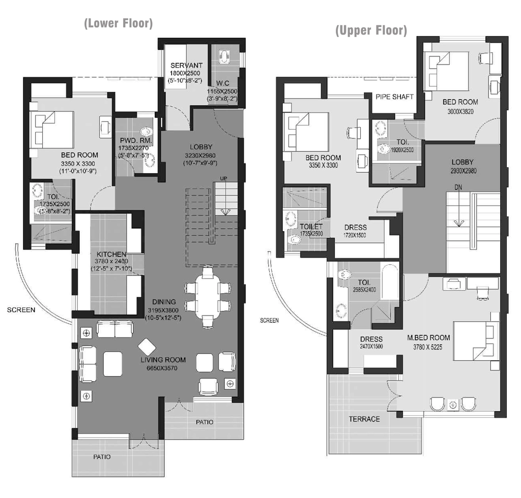 4 BHK House/Villa in Unitech Escape in Nirvana Country, Gurgaon - Image 919391