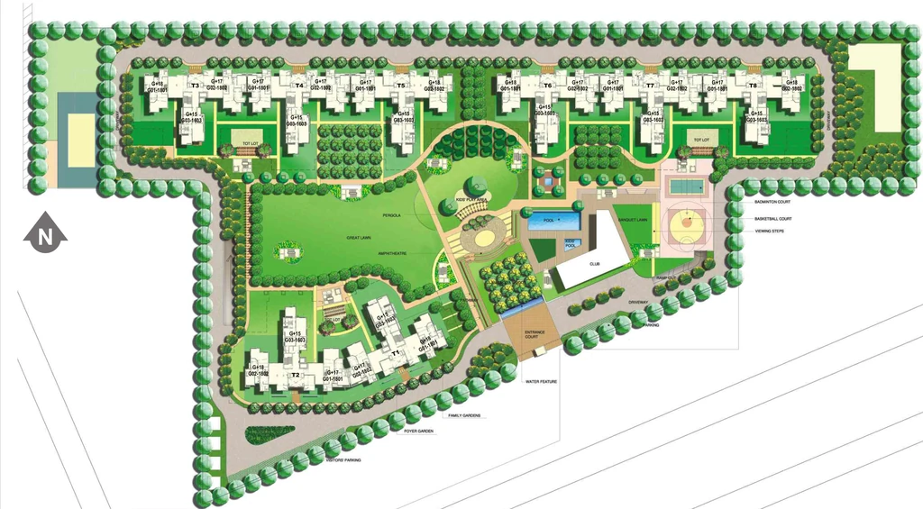 Master Plan of Unitech Escape in Nirvana Country, Gurgaon - Image 406263