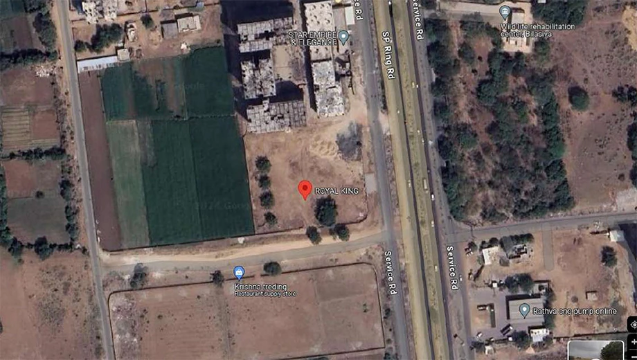 Location of R K Royal King in Hanspura, Ahmedabad - Image 405836