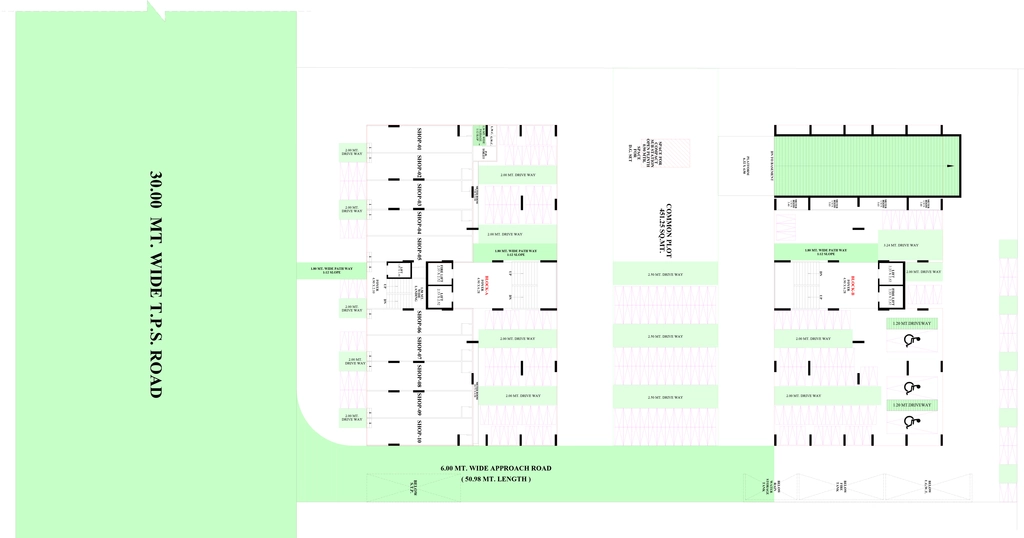 Master Plan of R K Royal King in Hanspura, Ahmedabad - Image 405837