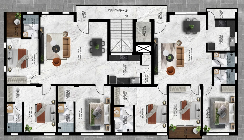 Floor Plan of Aiyngaran Mathura in Pallikaranai, Chennai - Image 405841