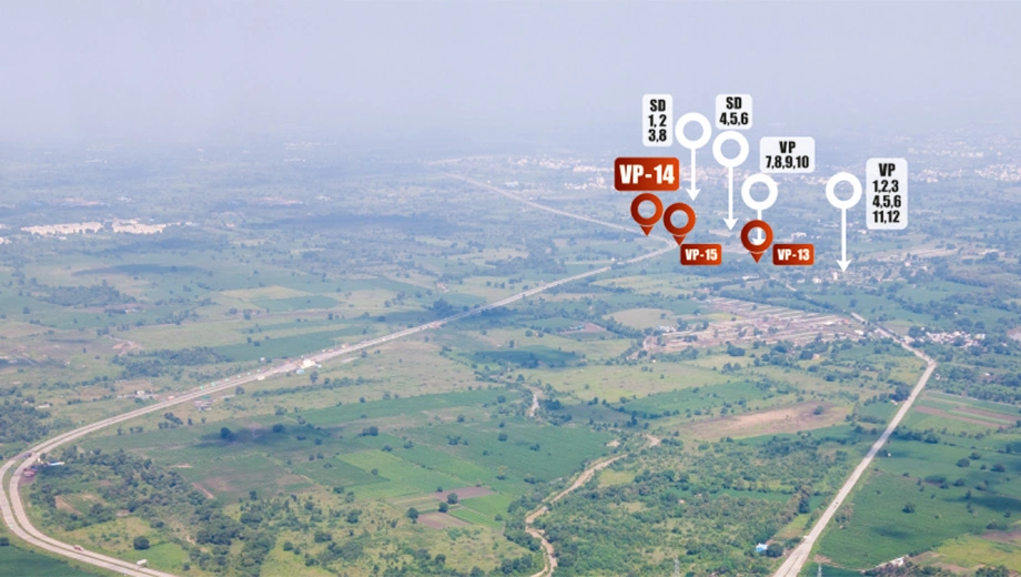Location of Vrindavan Park 14 in Hingna Road, Nagpur - Image 406901