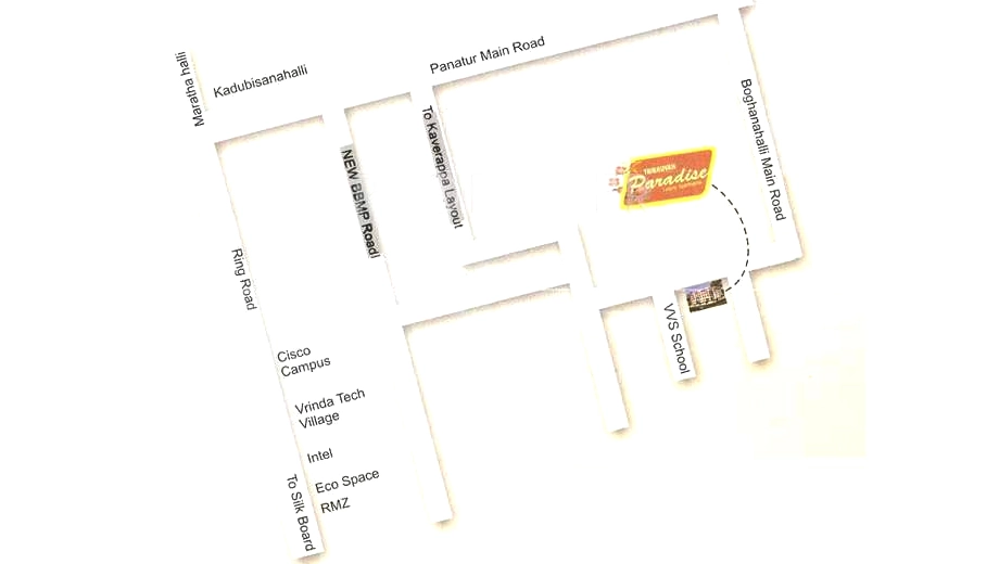 Location of Mahaghar Tribhuvan Paradise - Image 405849